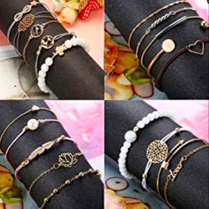 20 Piece Boho Chic Bracelet Bundle NWT